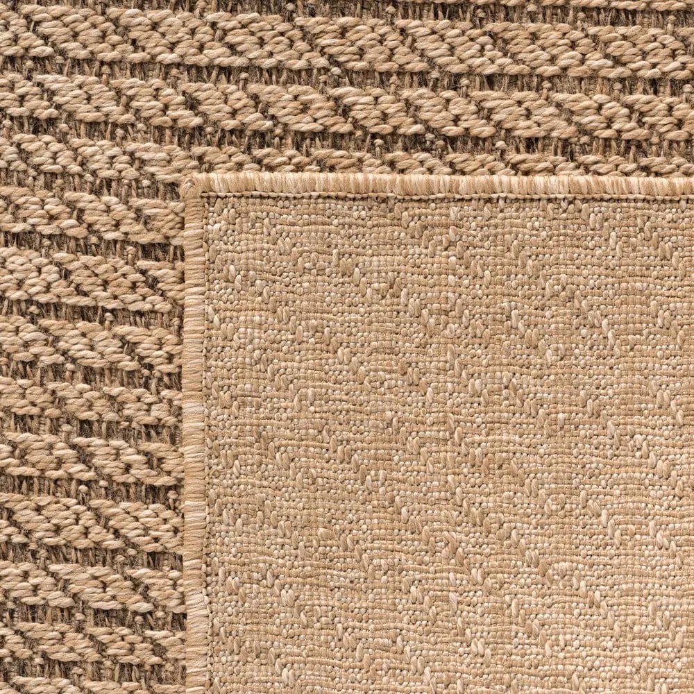 Hnedý vnútorný a vonkajší koberec 240x340 cm Timber 1404 – Ayyildiz Carpets