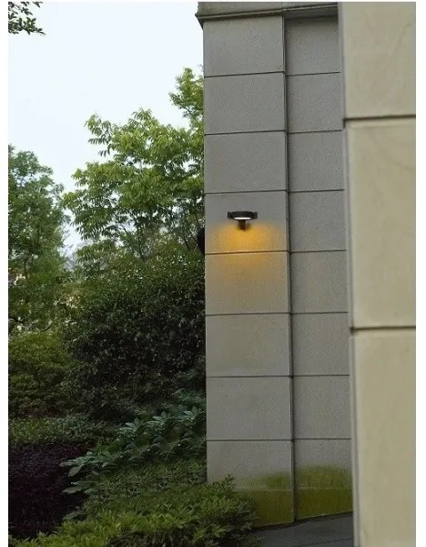 Gardino LX1241A - LED Vonkajšie nástenné svietidlo MARGHERITA LED/15W/230V IP54