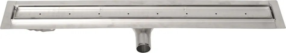 GELCO - MANUS PIASTRA nerezový sprchový kanálek s roštem pro dlažbu, 650x130x55 mm (GMP82)