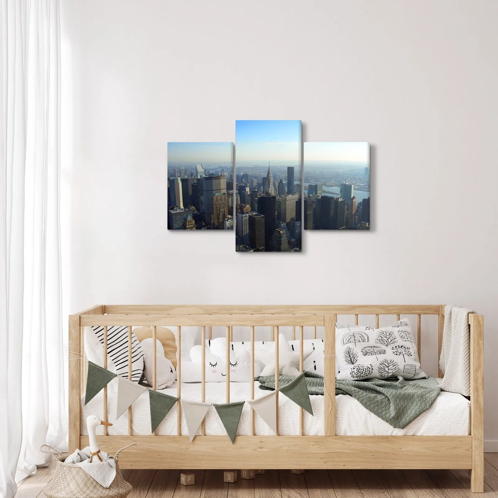 Obraz - Manhatten vo dne (90x60 cm)