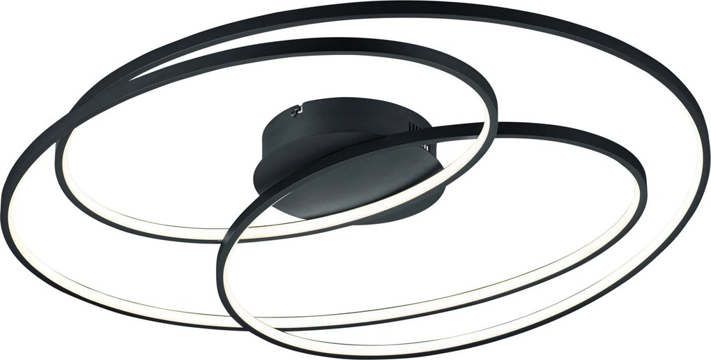 XXXLutz STROPNÉ LED SVIETIDLO, 80/14 cm Trio Leuchten - Interiérové svietidlá - 004102065501