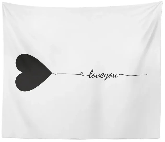 Sablio Deka Love you: 150x120 cm