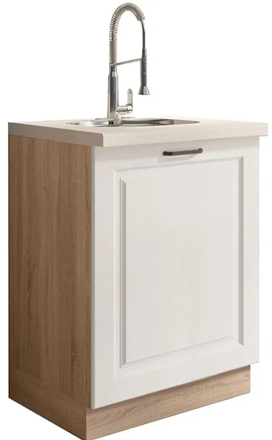 Kuchynská skrinka Smart 11D Sonoma/biely Mat