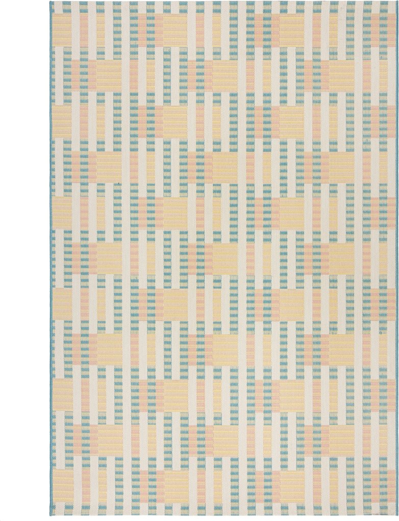 Kusový koberec Marseille Villa Check Multi – na von aj na doma, 200x290, viacfarebná, chodba / predsieň, Flair Rugs