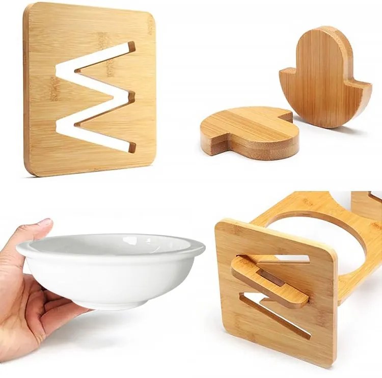 Tutumi Tutumi, keramická miska pre zvieratá na bambusovom stojane 331726A, HOM-02873