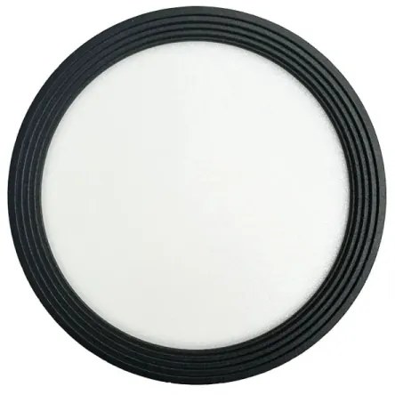 LED Bodové svietidlo LED/12W/230V 4000K pr. 10 cm čierna