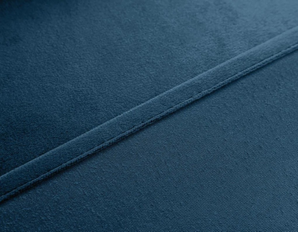 Petrolejový zatemňovací záves VELVET 140x270 cm Zavesenie: Riasiaca páska