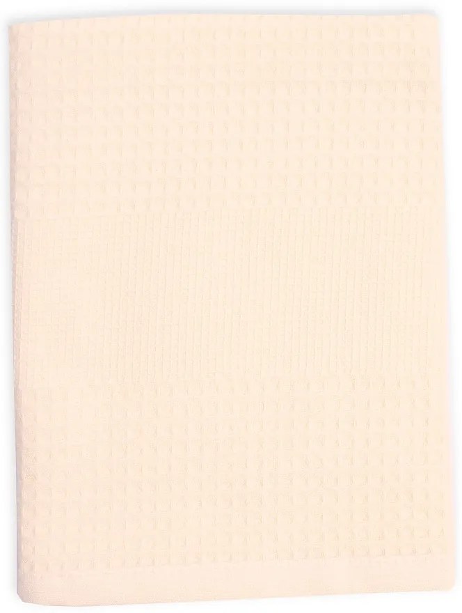 Utierka vaflová jednofarebná maslová