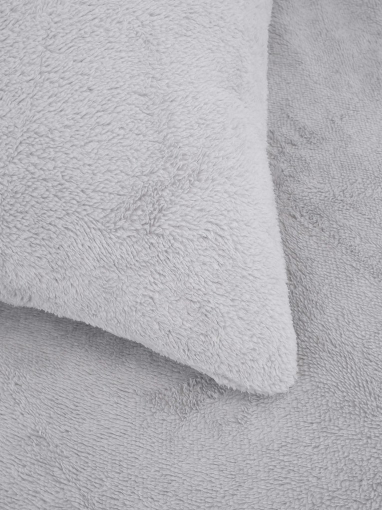 Baránkové obliečky mikroplyš Exclusive - Teddy svetlo sivé 140 × 200 cm, 70 x 90 cm