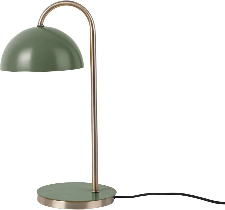Stolová lampa v matnej zelenej farbe Leitmotiv Decova