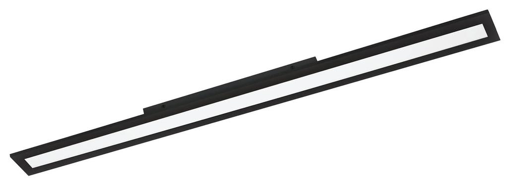 EGLO LED inteligentné stropné svietidlo SALOBRENA-Z, 33,5 W, teplá-studená biela, 120x10cm, hranaté, čier