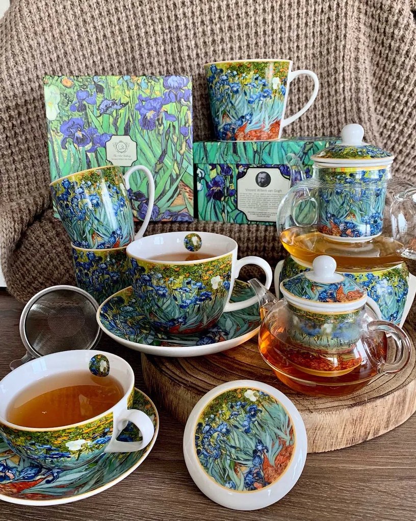 Duo Porcelánový hrnček Van Gogh Irises 350 ml