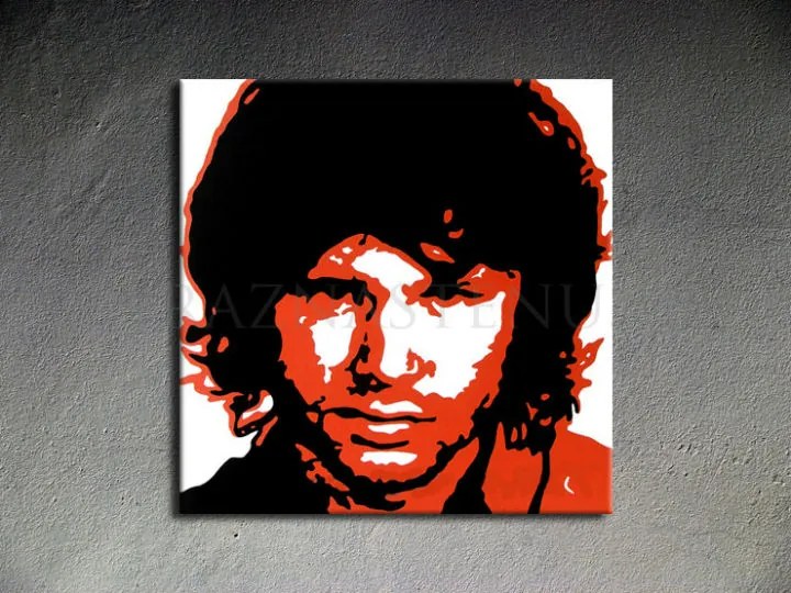 Ručne maľovaný POP Art obraz Jim Morrison | rôzne rozmery