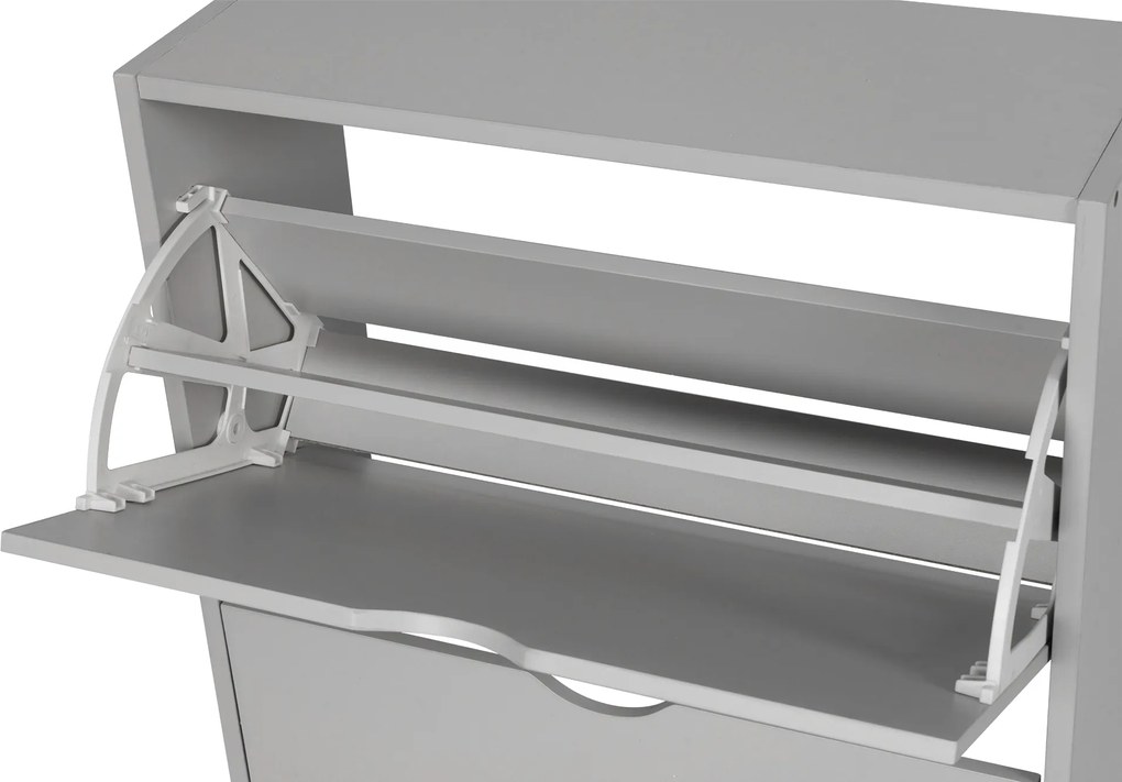 Noela Botník s 2 priehradkami sivý LUNARO