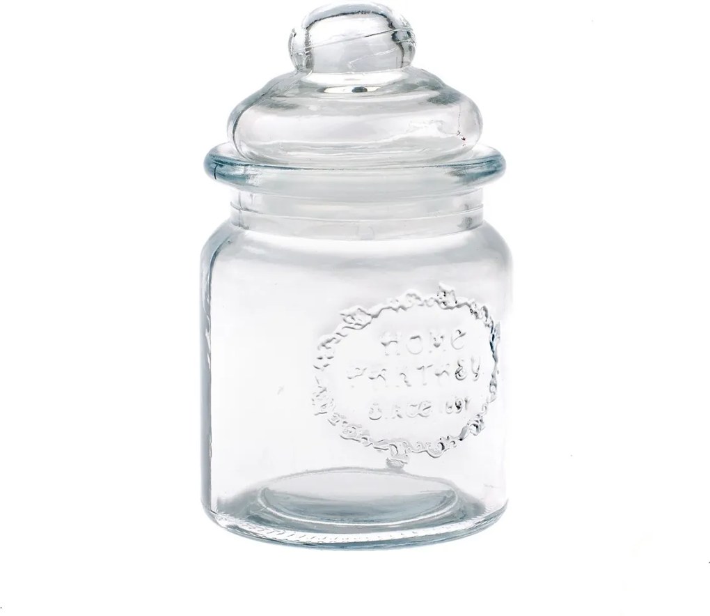 Sklenená dóza s vekom 250 ml