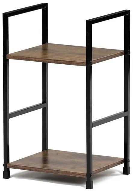 BONTEC Regál, mdf, hnedá, GD-212 OAK Farba: Hnedá