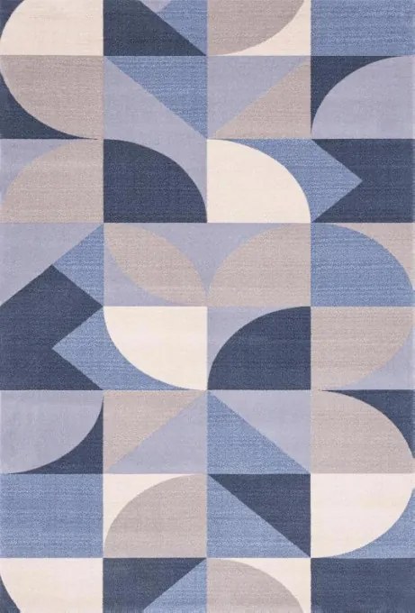 Koberec Agnella Agnus Revolve modrý