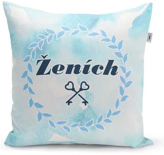 Sablio Vankúš Ženích: 40x40 cm