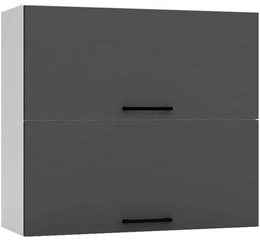 Kuchynská skrinka Max W80grf/2 šedá
