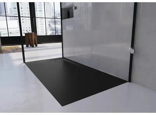 Sprchová vanička KALDEWEI SUPERPLAN 90 x 100 x 2,5 cm čierna Lesklá 384947980701