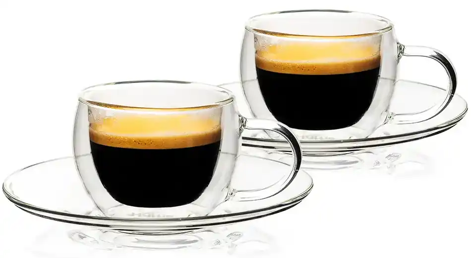 4Home Termo pohár na espresso Style Hot&Cool, 80 ml, 2 ks | BIANO