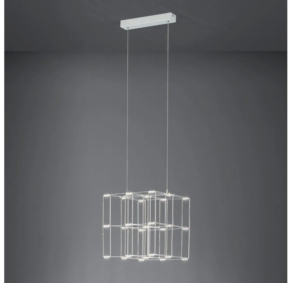 Eglo 39729 - LED Stmievateľný luster na lanku FRONTERA LED/20,25W/230V