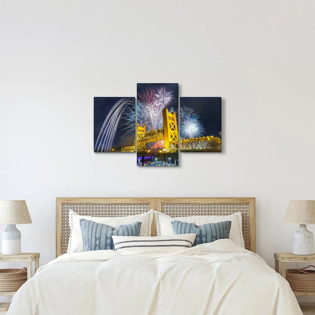 Obraz - Silvestrovská noc (90x60 cm)