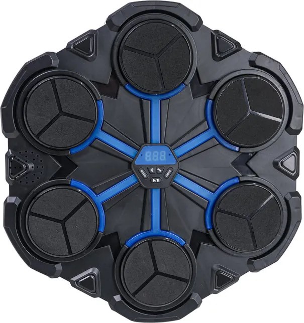 Nástenný boxerský terč pre deti s LED, Bluetooth a rukavicami