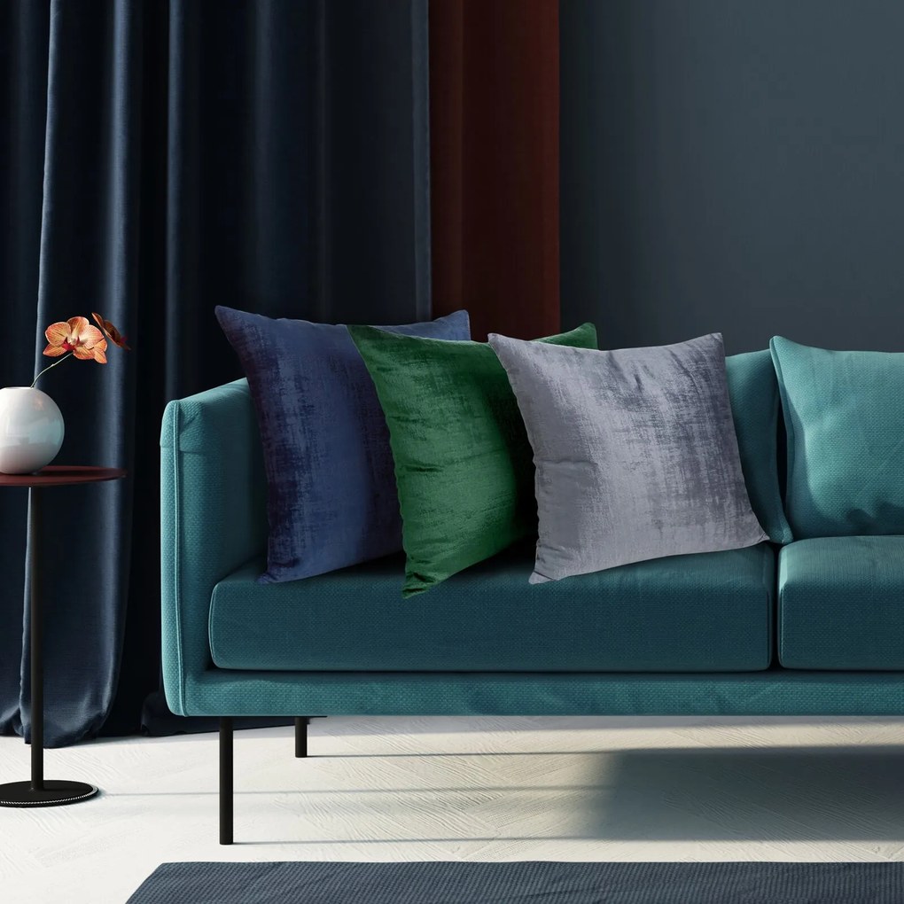 DEKORAČNÁ OBLIEČKA NA VANKÚŠ DARIA 40X40 CM SIVÁ