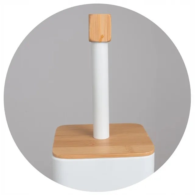 WC kefa - biela s bambusom