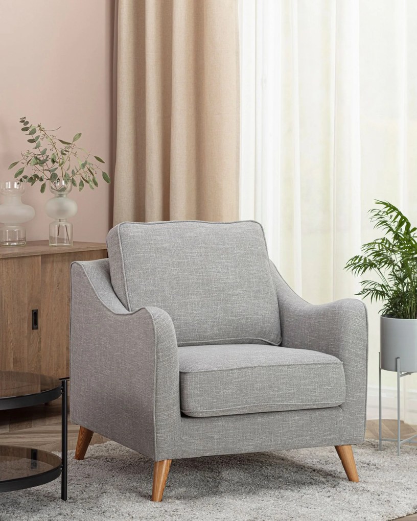 Kreslo Venuste linen grey