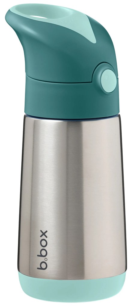 Termoska na pitie so slamkou 350 ml - emerald forest