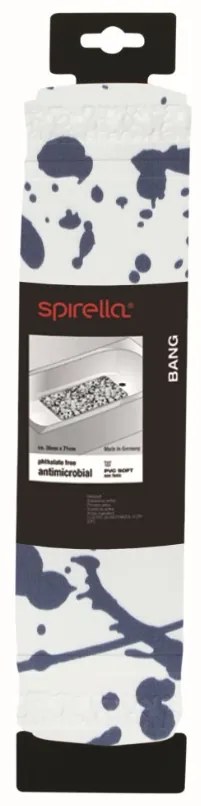Spirella Protiskluzová podložka do vany BANG,biela, 71 x 36 cm