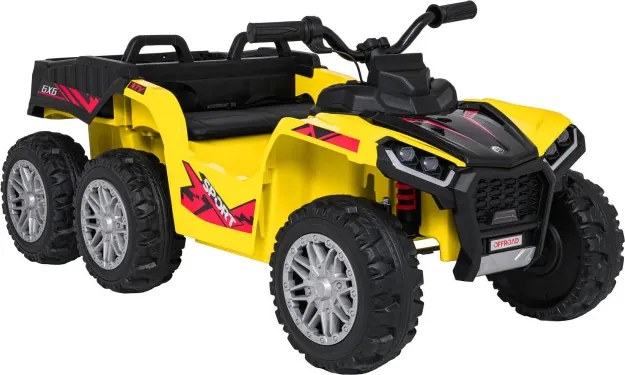 Elektrická štvorkolka Quad Sport TX 4 × 4 žltá