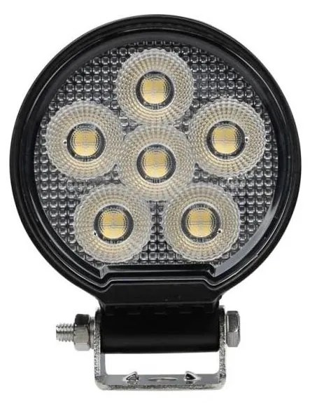 LED Bodové svietidlo pre automobil BLACK LED/24W/10-30V IP69 5700K zaokrúhlený