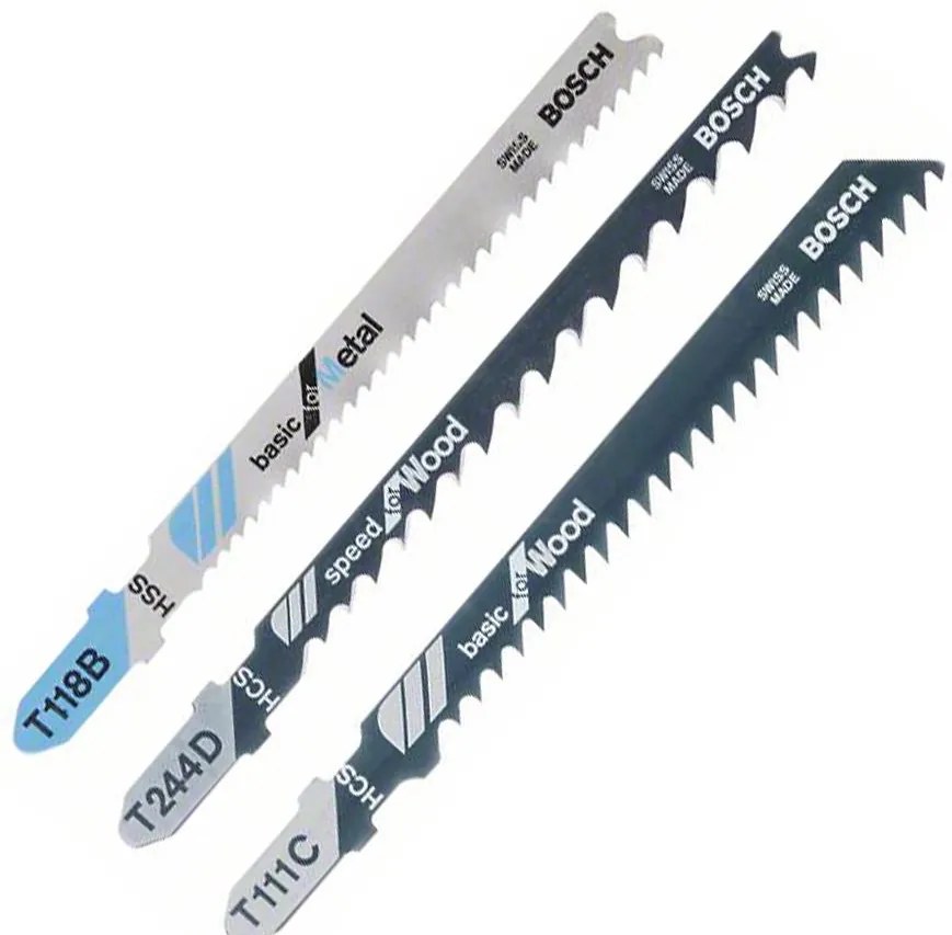 BOSCH Súprava pílových listov 3 ks