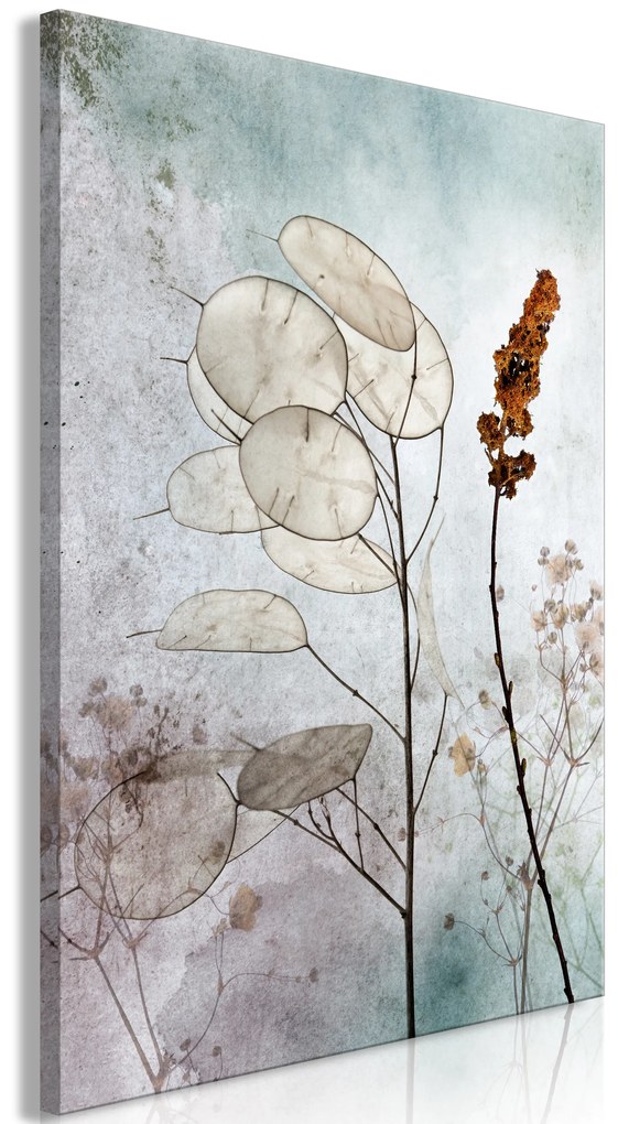 Artgeist Obraz - Foggy Lunaria (1 Part) Vertical Veľkosť: 40x60, Verzia: Premium Print