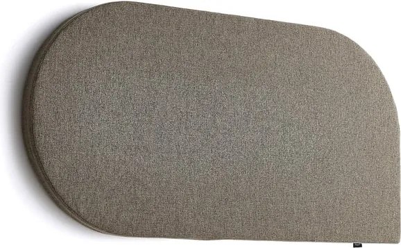 Akustický panel POLY, tvar kvapky, 600x1200x56 mm, nástenný, hnedá