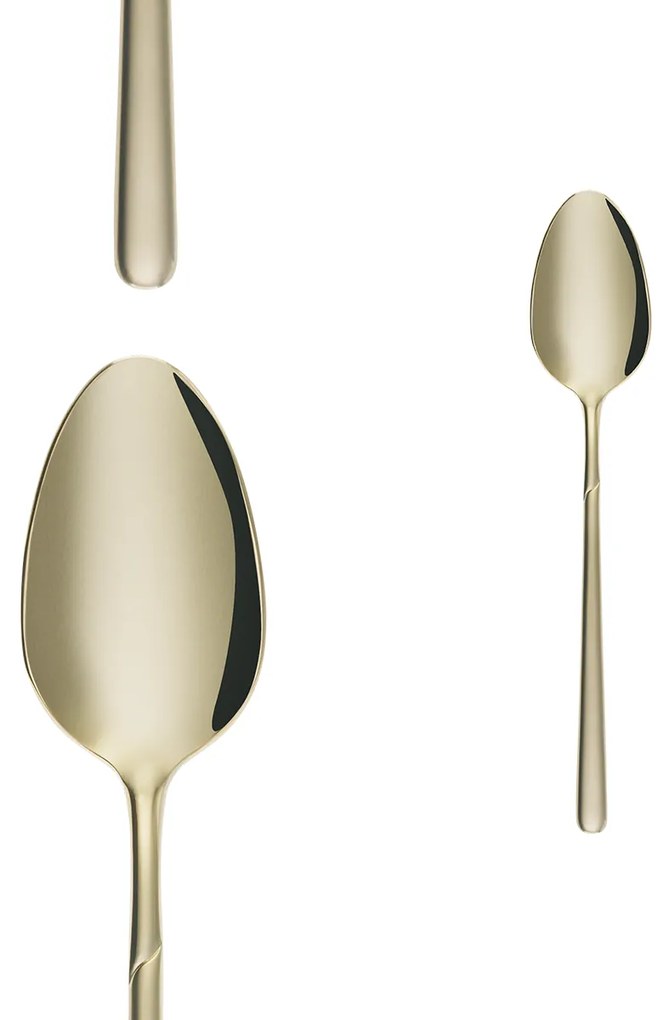 Príborový set 16 ks – Kyoto PVD Champagne pieskovaný - 103592