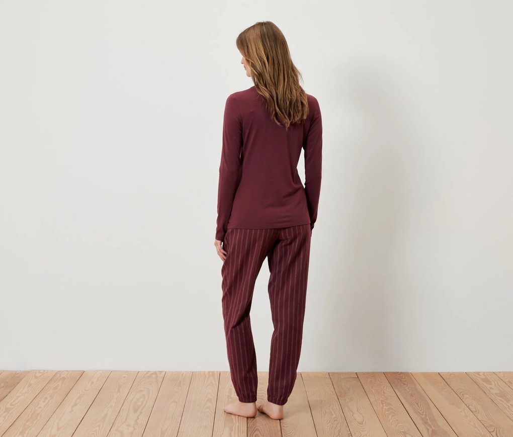 Flanelová pyžamová súprava