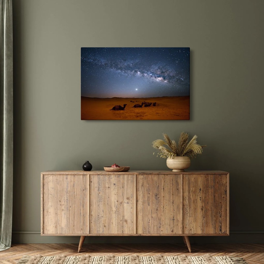 Obraz - Noc v púšti (90x60 cm)