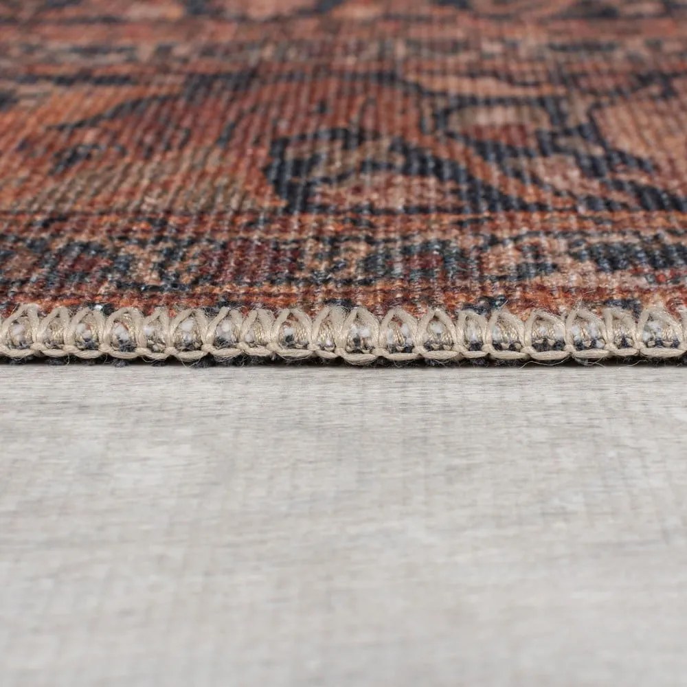 Vínovočervený prateľný koberec 190x290 cm Nico Global – Flair Rugs