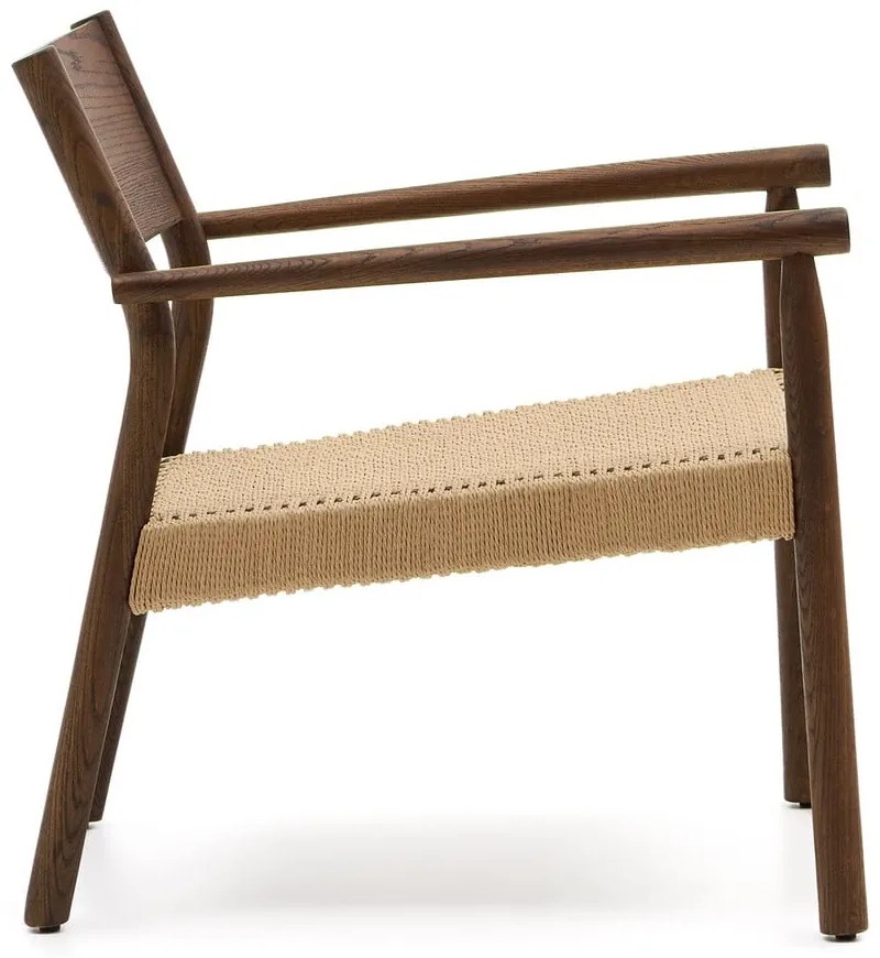 Kreslo s výpletom v prírodnej farbe Yalia – Kave Home