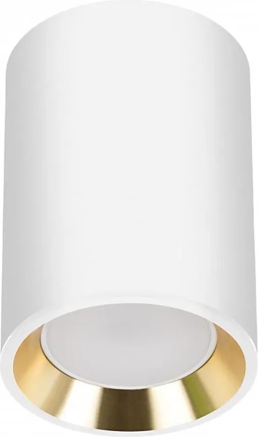 Bodové svietidlo CHLOE 1xGU10/35W/230V okrúhly biela/zlatá