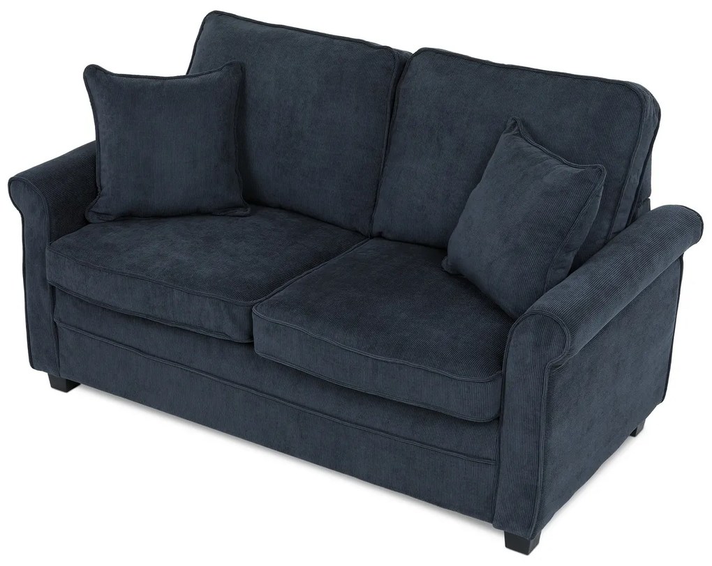 Dvojmiestna pohovka ASB-4170 BLUE2, manžestr,modrá