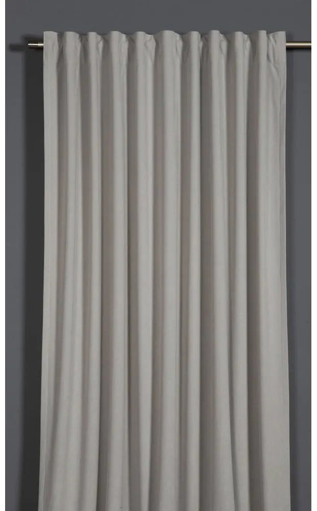 Sivý záves 135x245 cm Kord – Sehlbach