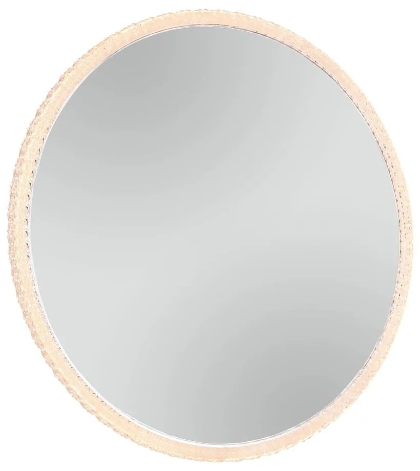 Nástenné zrkadlo s osvetlením ø 60 cm Yuna – Mirrors and More