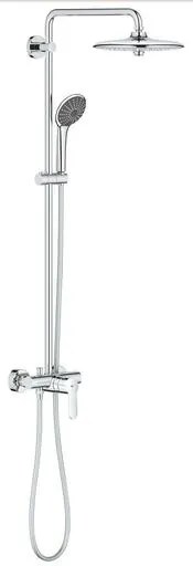 Grohe Vitalio Joy sprchový systém na stenu s pákovou batériou chróm 27684001 G27684001