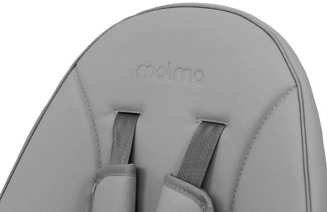 Detská jedálenská stolička Malmo 2v1 sivá