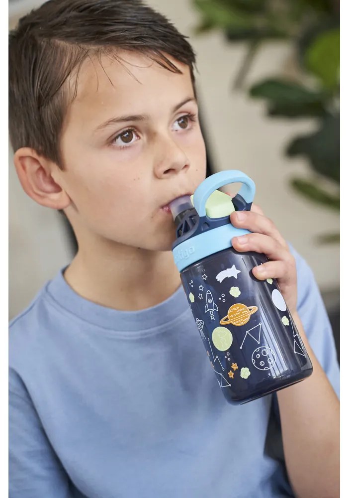Contigo Detská fľaša Easy Clean 420 ml Blueberry Cosmos